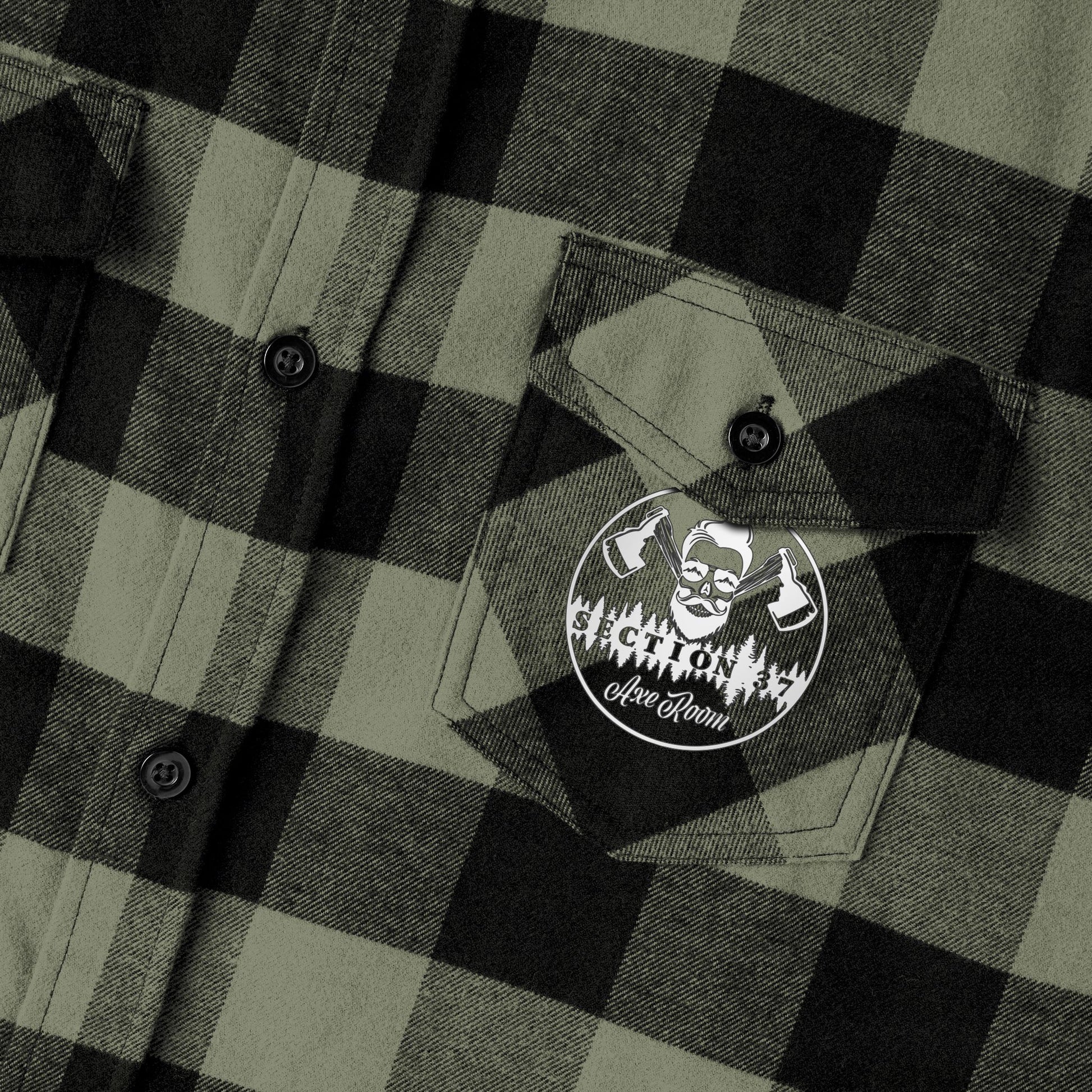 Axecellent Flannel Shirt - Section 37 Axe Room (Unofficial dress code shirt)